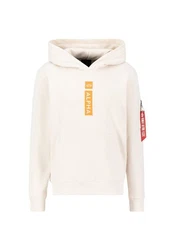 ALPHA INDUSTRIES Sweatshirt Weiß/Beige/Creme