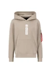 ALPHA INDUSTRIES Sweatshirt Braun/Khaki/Beige/Grau