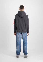 ALPHA INDUSTRIES Sweatshirt Dunkelgrau/Hellgrau/Grau