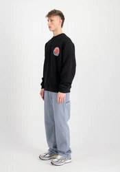 Alpha Industries Sweater Japan Wave Warrior Creme/Schwarz/Rot