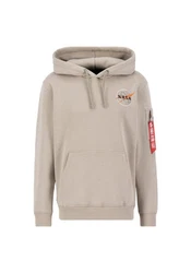 Alpha Industries NASA Orbit Hoodie Beige/Khaki/Braun