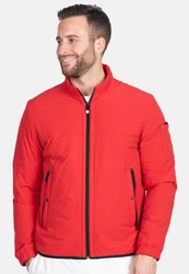 New Canadian Outdoorjacke All Season mit praktischer Armtasche Rot/Dunkelrot