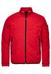 New Canadian Outdoorjacke All Season mit praktischer Armtasche Rot/Dunkelrot