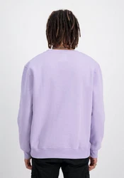 Alpha Industries Sweater Rainbow Refl. Label Lila/Fliederfarben