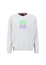 Alpha Industries Sweater Rainbow Refl. Label Regenbogen