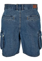 Urban Classics Herren Cargo Shorts (1-tlg) Blau