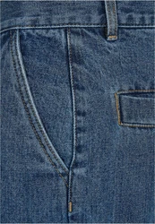 Urban Classics Herren Cargo Shorts (1-tlg) Blau
