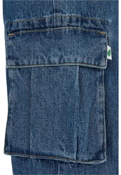 Urban Classics Herren Cargo Shorts (1-tlg) Blau