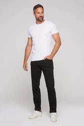 Camp David Herren Jeans MA:X Regular Fit Denim Schwarz