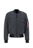 Graue Alpha Industries Bomberjacken image