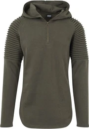 Hoodie Herren Pleat Sleeves Terry Hoody (1-tlg)