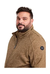 STOY Fleecejacke STS 6 MN KNTFLC JCKT Braun/Khaki