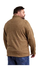 STOY Fleecejacke STS 6 MN KNTFLC JCKT Braun/Khaki