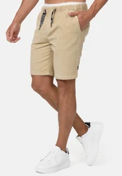 Indicode Chinoshorts INLudvig Khaki/Beige