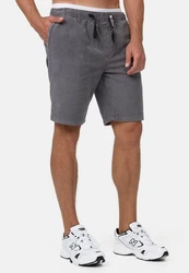 Indicode Chinoshorts INLudvig Dunkelgrau/Hellgrau/Grau