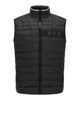 BOSS Weste Darolan Braun/Schwarz