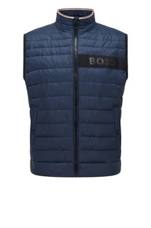 BOSS Weste Darolan Hellblau/Dunkelblau/Blau/Lila