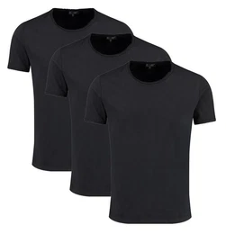 T-Shirt Freeze vintage Look uni Basic MT00500 Rundhalsauschnitt unifarben kurzarm slim fit
