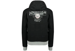 Geographical Norway Funktionsjacke Herren Sweatjacke421 Schwarz (421)