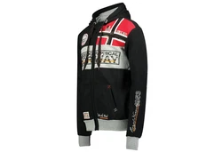 Geographical Norway Funktionsjacke Herren Sweatjacke421 Schwarz (421)