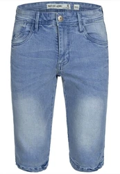Indicode Jeansshorts Jaspar Blau/Hellblau