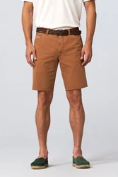 MEYER Chinohose Chicago mit Diagonaltaschen Braun/Khaki/Beige