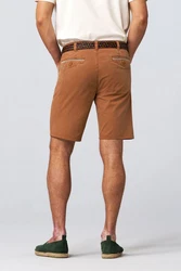 MEYER Chinohose Chicago mit Diagonaltaschen Braun/Khaki/Beige