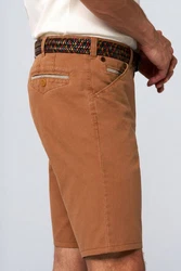 MEYER Chinohose Chicago mit Diagonaltaschen Braun/Khaki/Beige