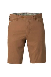 MEYER Chinohose Chicago mit Diagonaltaschen Braun/Khaki/Beige