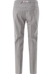 Carl Gross Anzughose Grau/Hellgrau/Beige