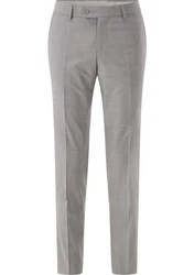 Carl Gross Anzughose Grau/Hellgrau/Beige