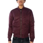Schott NYC Bomberjacke Jacke Schott NYC Bomber Dunkelrot/Bordeaux/Lila