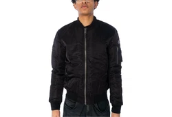 Schott NYC Bomberjacke Jacke Schott NYC Bomber schwarz