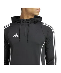 adidas Performance Sweatshirt Tiro 24 Training Hoody Schwarz/Dunkelgrau