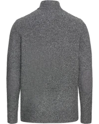 Reitmayer Strickjacke Linksstrickjacke Dunkelgrau/Grau/Hellgrau