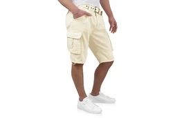 Indicode Cargoshorts Kjeld Khaki/Beige