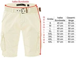Indicode Cargoshorts Kjeld Khaki/Beige