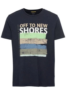 camel active T-Shirt beige/marine/mint/weiß camel active T-Shirt beige/marine/mint/weiß