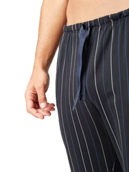 HUBER Loungehose Night Basic Selection Herren  Dunkelblau