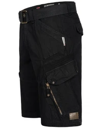 Geographical Norway Shorts Cargo Shorts Schwarz/Dunkelblau/Khaki