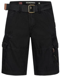 Geographical Norway Shorts Cargo Shorts Schwarz/Dunkelblau/Khaki