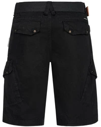 Geographical Norway Shorts Cargo Shorts Schwarz/Dunkelblau/Khaki