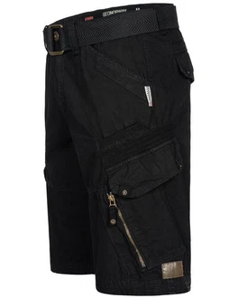 Geographical Norway Shorts Cargo Shorts Schwarz/Dunkelblau/Khaki