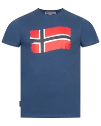 Kurzarmshirt T-Shirt Herren Shirt Hemd Sommer Baumwolle Print