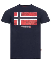Kurzarmshirt T-Shirt Herren Shirt Hemd Sommer Baumwolle Print