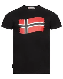 Kurzarmshirt T-Shirt Herren Shirt Hemd Sommer Baumwolle Print