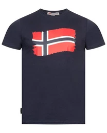 Kurzarmshirt T-Shirt Herren Shirt Hemd Sommer Baumwolle Print