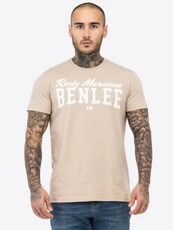 Benlee Rocky Marciano T-Shirt Logo Beige/Khaki/Braun