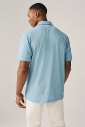 Next Poloshirt Poloshirts aus Jersey im 3er-Pack Hellblau/Blau