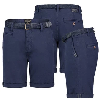 Eight2Nine Chino Shorts Herren Dunkelblau/Blau/Hellblau